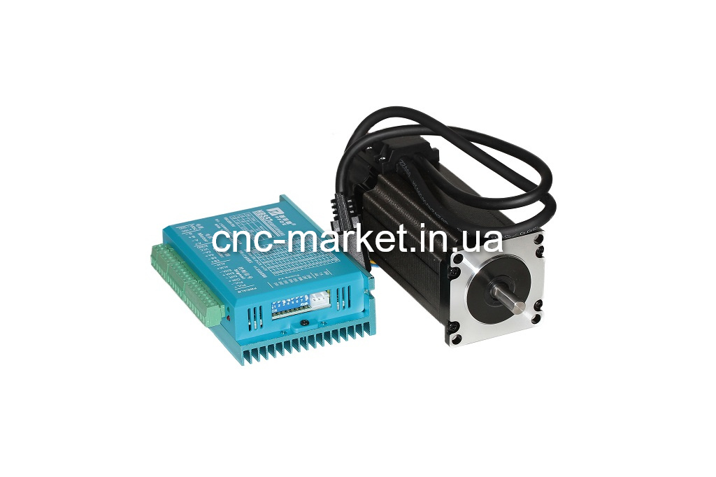 Шаговый двигатель типа 57HSE3N-D24 (3 Нм) с гибридным серводрайвером HBS57