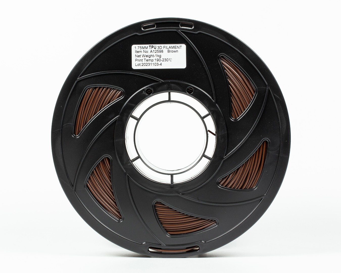 TPU Filament (пластик) для 3D принтера Коричневий 1кг, 1.75мм