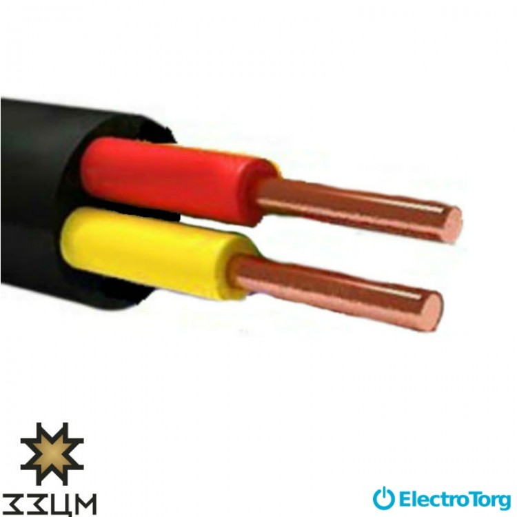 кабель ВВГнг з 2х4 ЗЗЦМ Electro Cable Group (ECG)