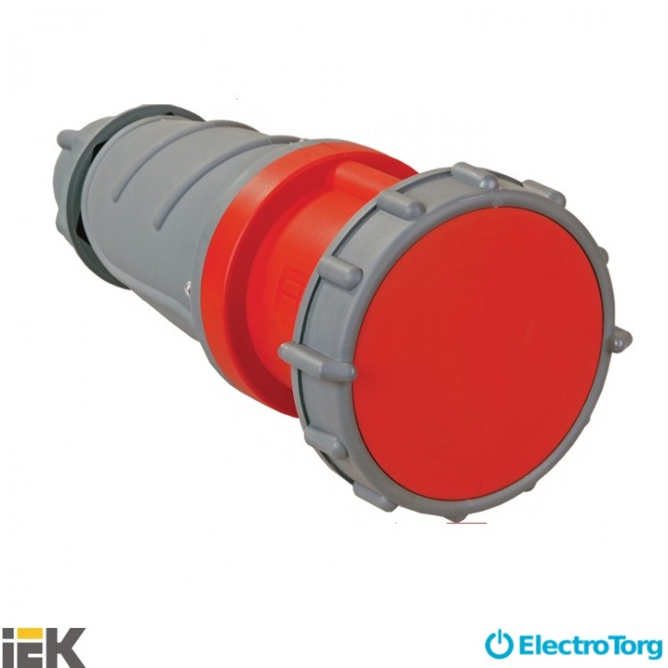 Розетка переносная ССИ-234 63А-6ч/380-415В 3Р+РЕ IP67 MAGNUM ИЭК (IEK)