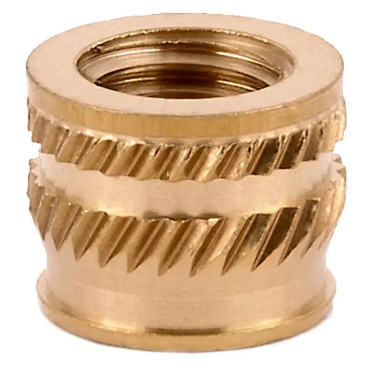 Гайка монтажна фланцева з різьбою 1/4″-20 UNC (TH-420-SV), латунь