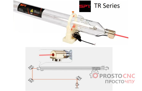 Лазерний випромінювач SPT TR90 90 Вт з червоним вказівником