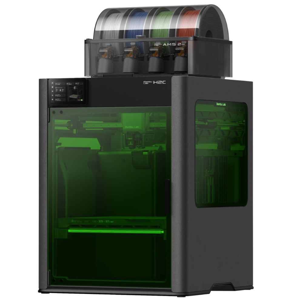 3D-принтер Bambu Lab H2C Laser 10w Full Combo, (PF003-C+SA007&SL001)
