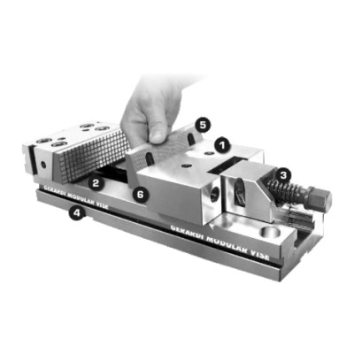 Лещата для верстата точні STD Flex 171/58/400 - 1.1A.44000