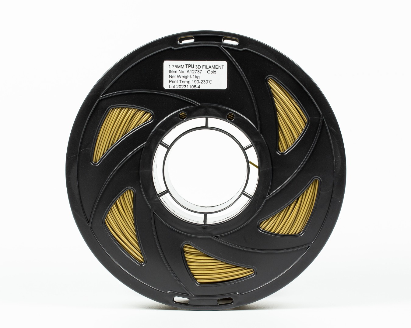TPU Filament (пластик) для 3D принтера Золотий 1кг, 1.75мм