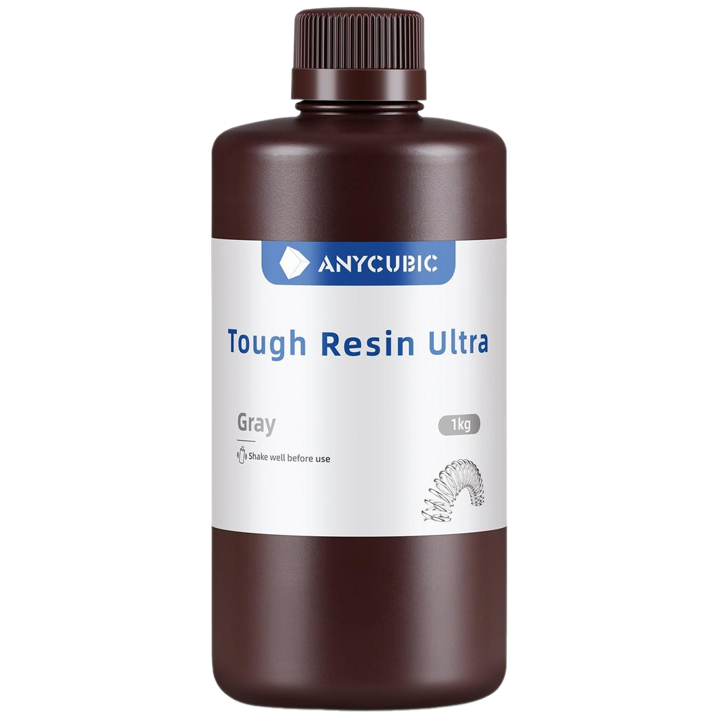 Смола фотополімерна Anycubic Tough Resin Ultra, 1кг, сіра