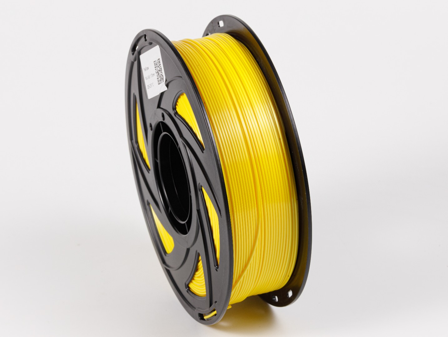 Жовтий Пла пластик Шелковый для 3D принтера | PLA Silk Yellow 1кг | 1.75мм | 330м