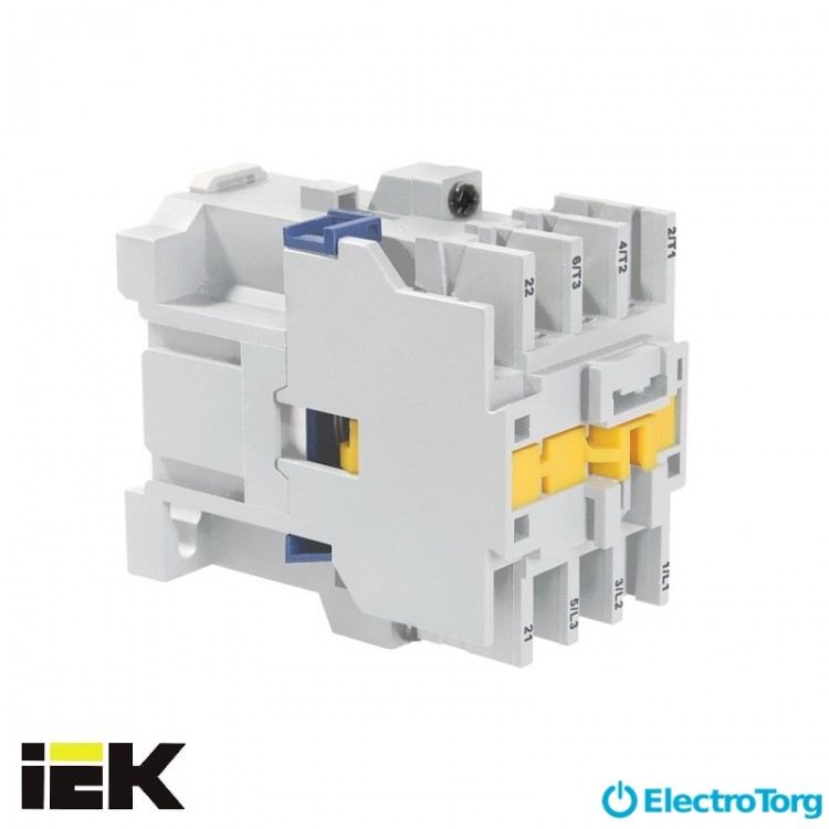 Контактор ПМ12-025100 25А 400В 1з (НО) ИЭК (IEK)