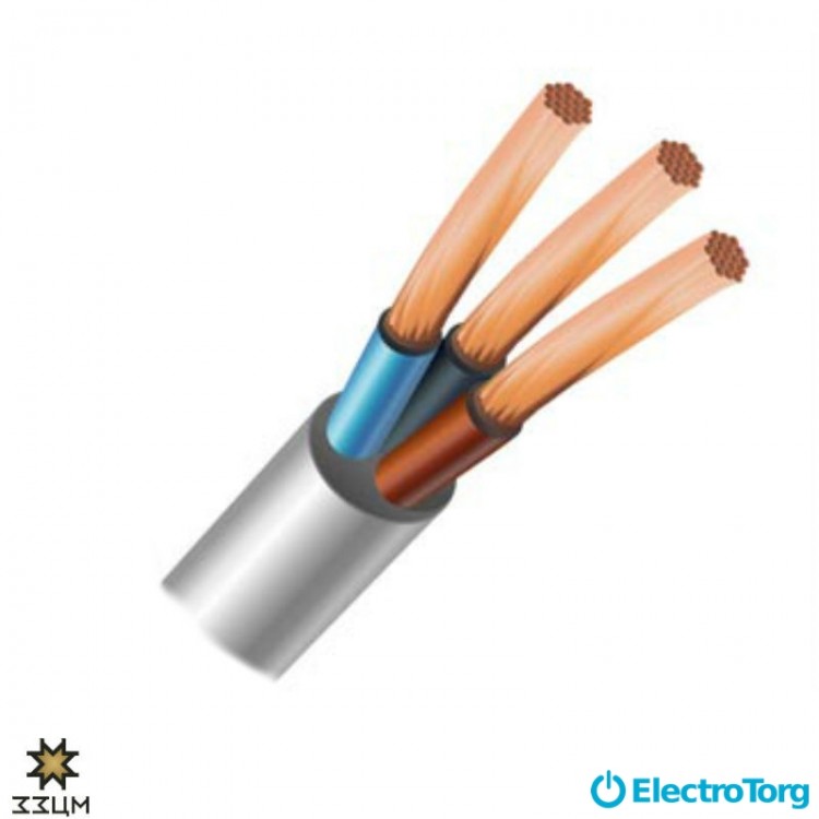 Кабель ПВС 3х16 ЗЗЦМ Electro Cable Group (ECG)