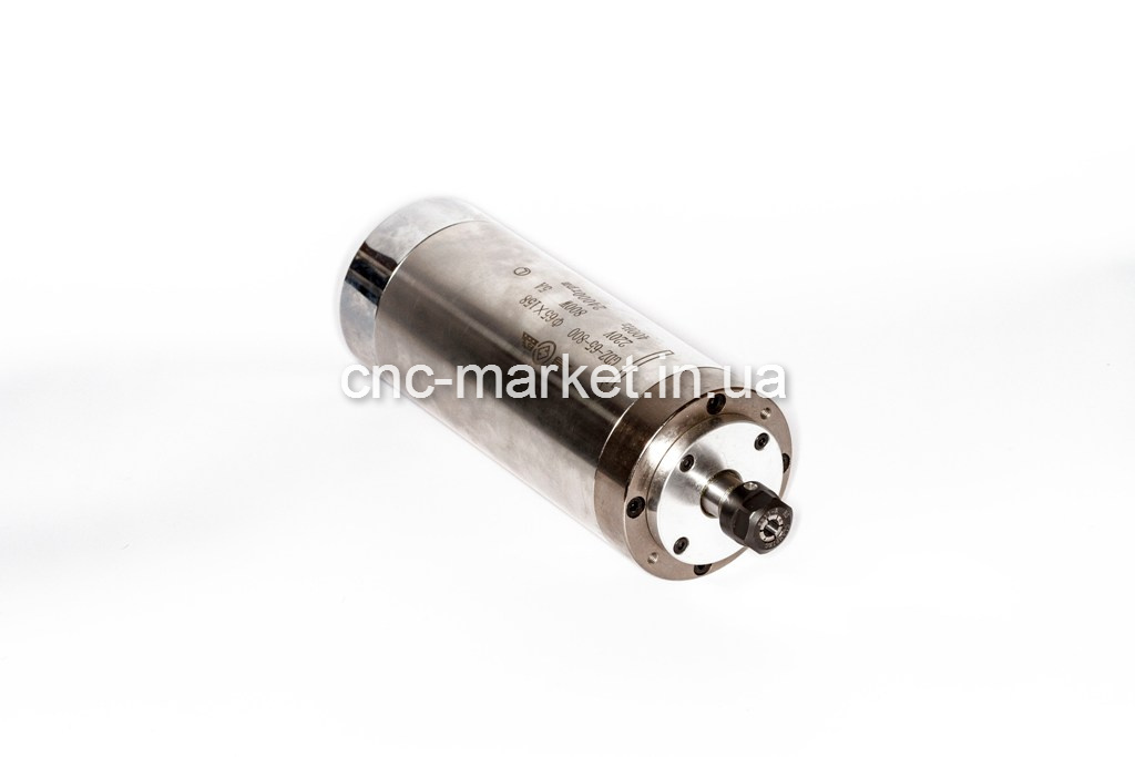 Шпиндель GDZ65 -158-800A с водяным охлаждением 0.8 кВт ER11