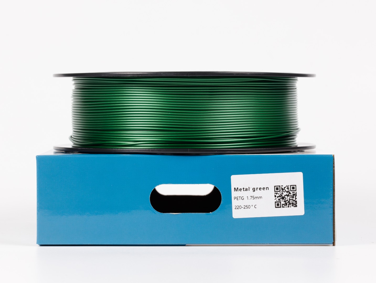 Зелений Металік PETG пластик для 3D принтера