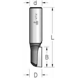 Фреза пазова однозуба D12,7 В38 d12 P161272