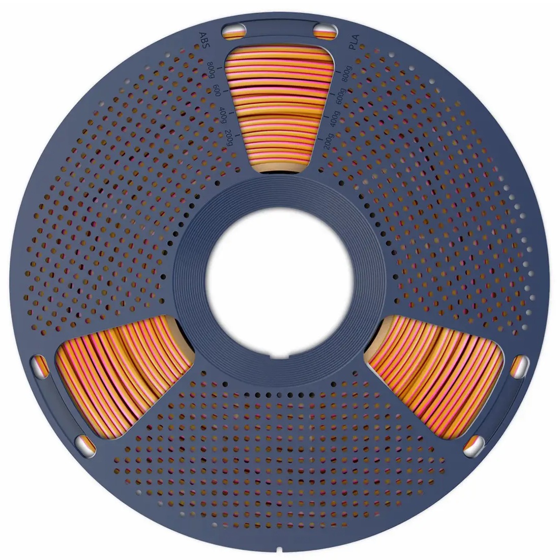 Філамент Sunlu Silk PLA+ Red Yellow Blue, 1.75мм, 1кг, червоний/ жовтий/ синій