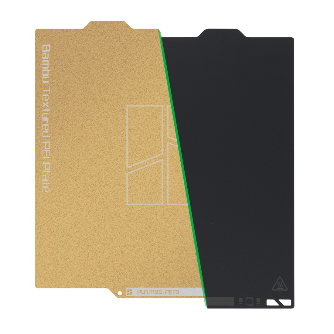 Пластина Bambu Lab Dual-Texture PEI Plate для A1 mini, гладке+текстуроване PEI покриття, 180*180мм, (FAP012)