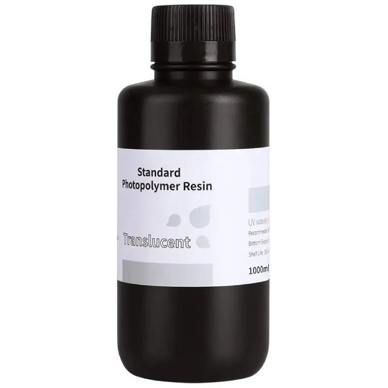 Фотополімерна смола Elegoo Standard Resin Translucent, 1кг, напівпрозора