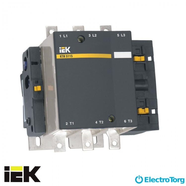 Контактор КТИ-5225 225А 380В/АС3 ИЭК(IEK)