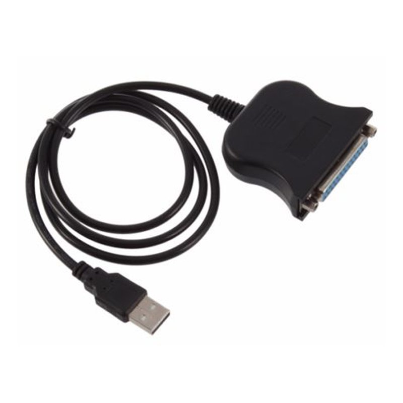Кабель переходник USB LPT DB25 (параллельный порт)