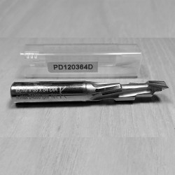 Фреза алмазна PCD D12 L84 Z1+1 RH PD120364D