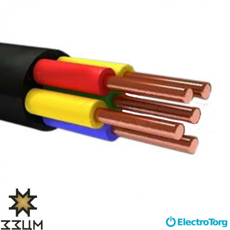 Кабель ВВГ з нгд 5х25 ЗЗЦМ Electro Cable Group (ECG)