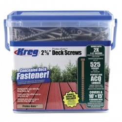 Саморізи для Kreg Deck Jig 67мм, 525шт