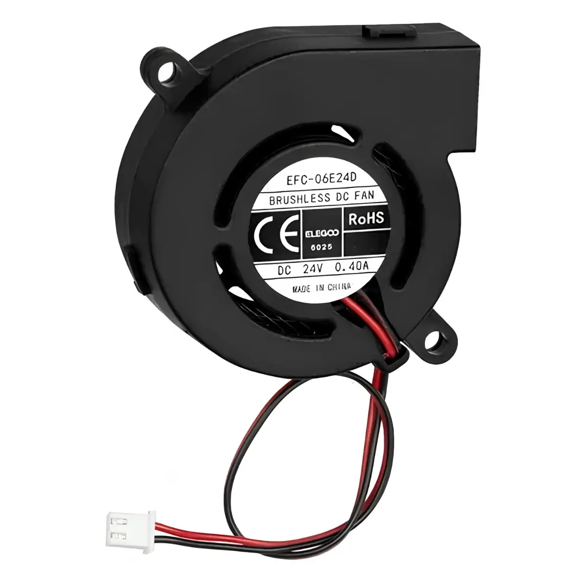 Кулер-равлик EFC-06E24D для Elegoo Neptune 4 Plus/ 4 Max, 24В, 0.4A, безщітковий