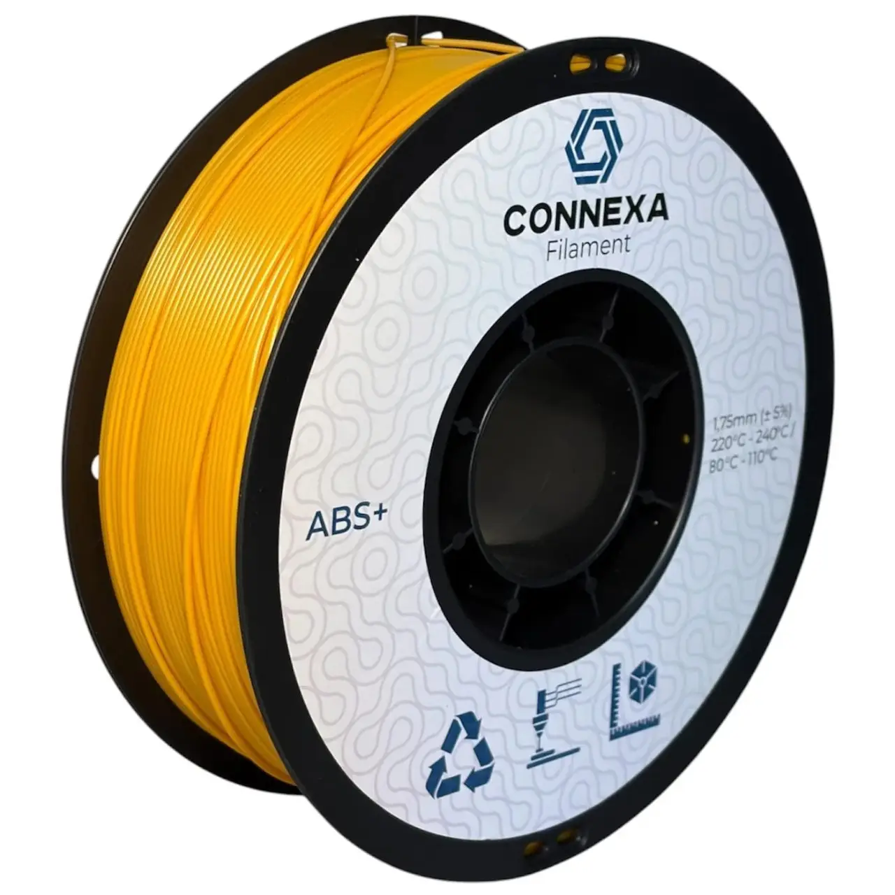 Філамент Connexa ABS+ Gold, 1.75мм, 1кг, золотий