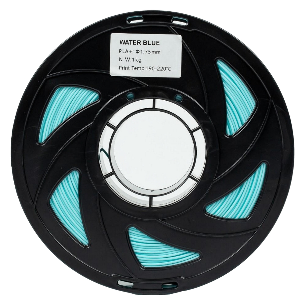 Філамент UA3D PLA+ Water Blue, 1.75мм, 1кг, бірюзовий