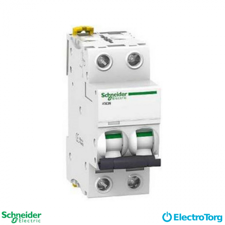 Автоматический выключатель iK60 2P 50A B Schneider Electric