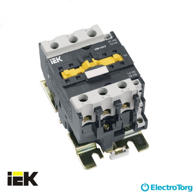 Контактор КМИ-35012 50А 110В/АС3 1з+1р (НО+НЗ) ИЭК (IEK)
