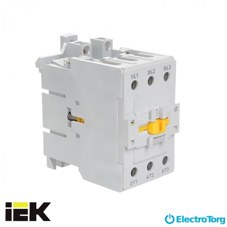 Контактор ПМ12-063150 63А 400В 1з+1р (НО+НЗ) ИЭК (IEK)