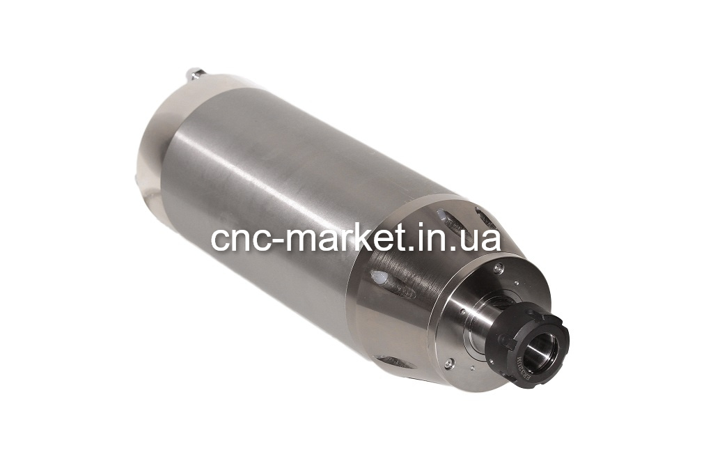 Шпиндель по камню GDZ-125-5,5 с водяным охлаждением 5,5 кВт (380V 12000-24000) ER32