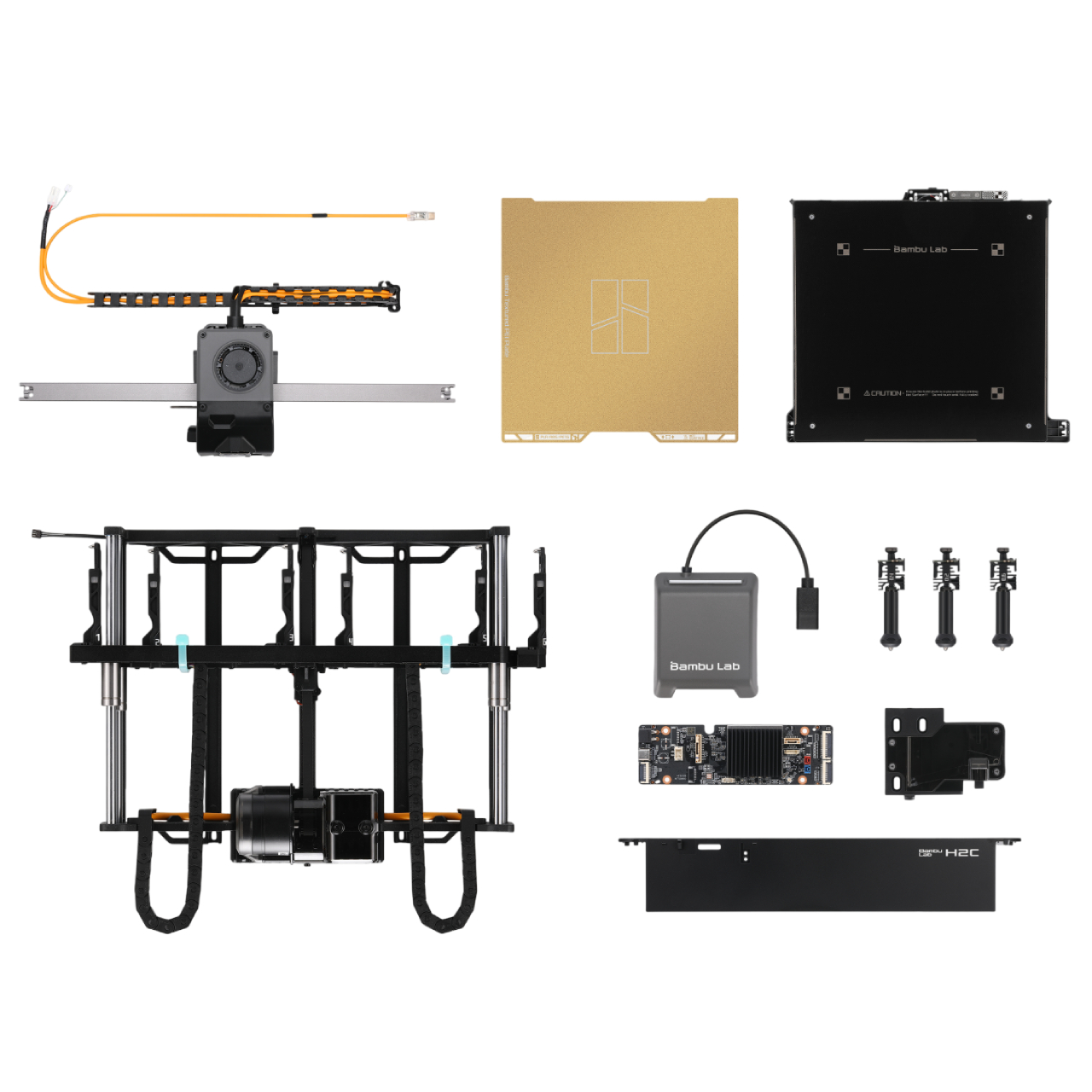 Комплект модернізації Vortek для Bambu Lab H2D Series, 220В, (оригінал, KIT019+FAC198+DLB063+FAC193+FAE046)