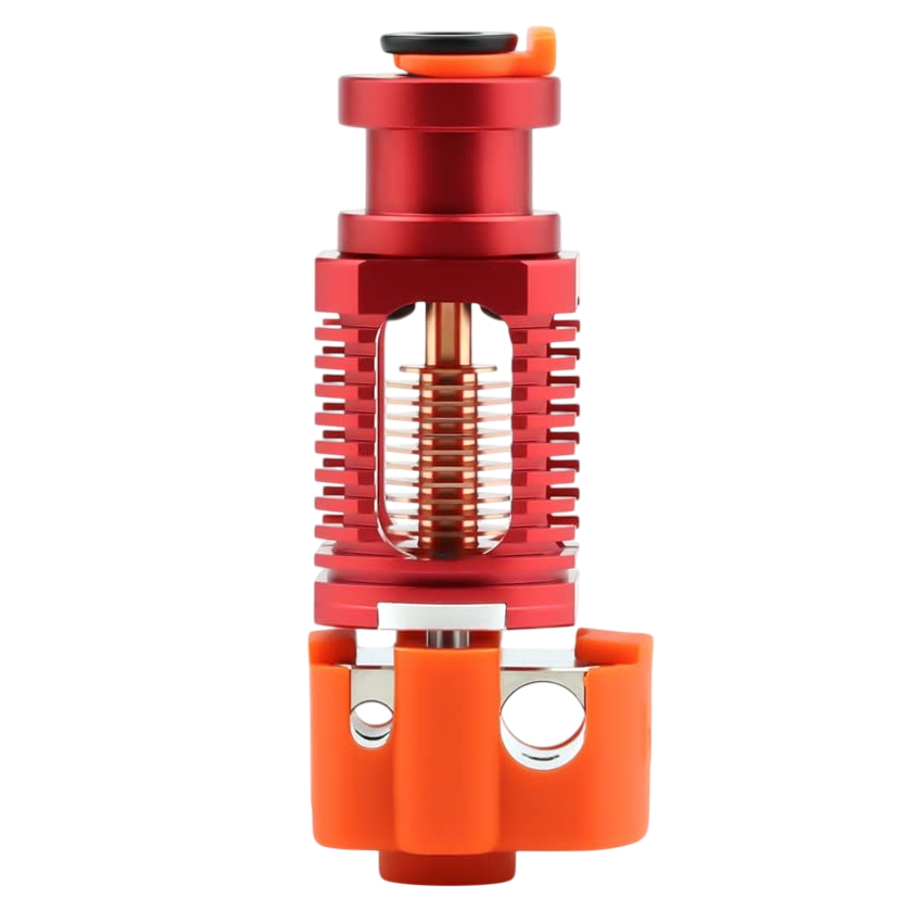 Хотенд з радіатором Red Lizard K1 V6 для Voron 2.4 0.1 CR10/ Ender 5/ Prusa I3 MK3s, сопло 0.4мм, титановий сплав/ мідь