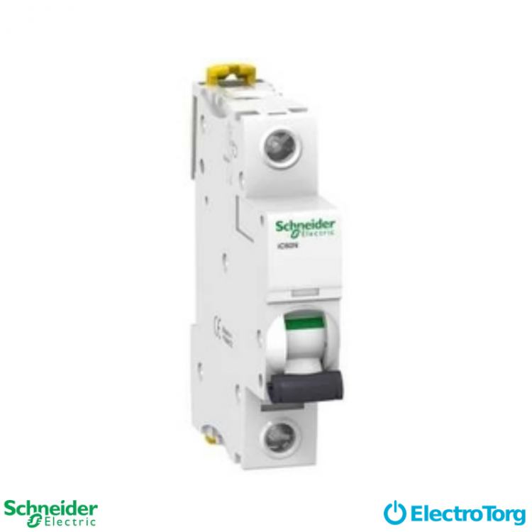 Автоматический выключатель iC60N 1P 2A D Schneider Electric