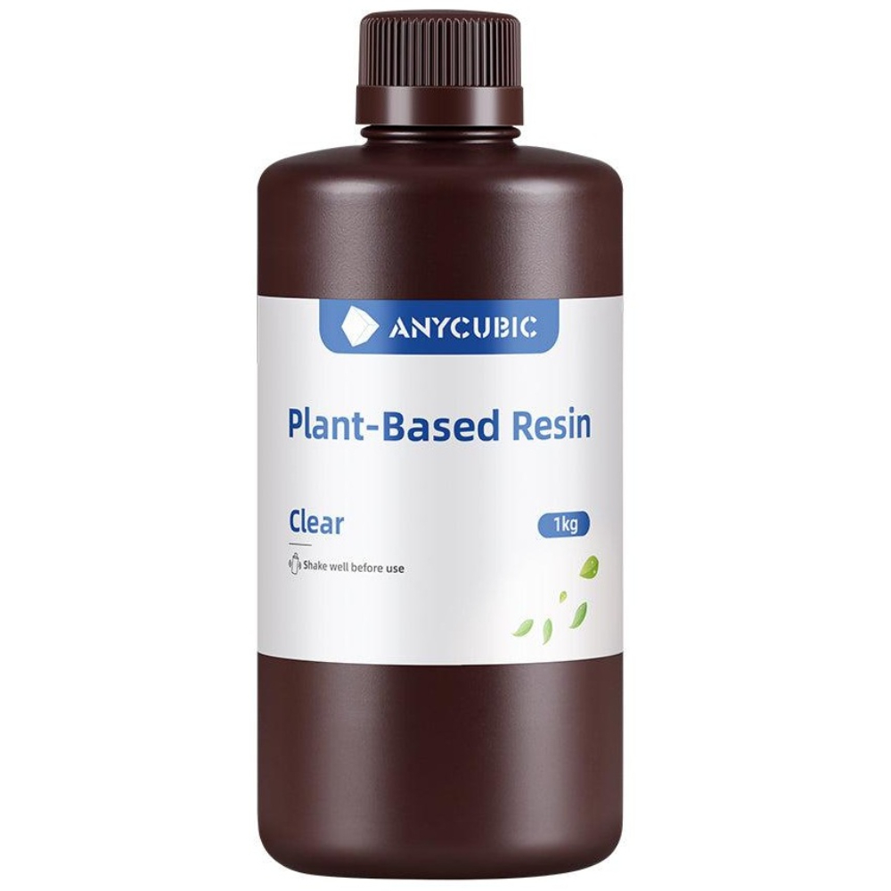 Смола фотополімерна Anycubic Plant-Based UV Resin, 1кг, прозора
