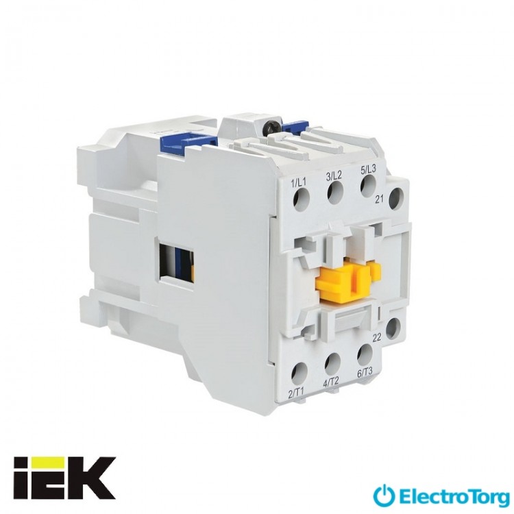 Контактор ПМ12К-016150 16А 230В 1з (НО) ИЭК (IEK)