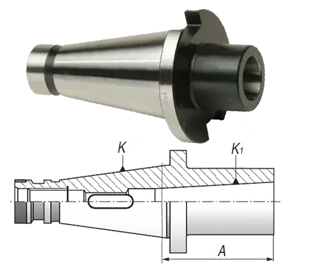 Втулка перехідна 7:24 SK50/КМ4