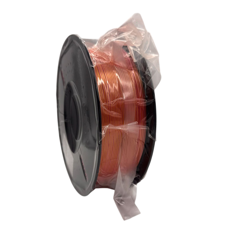 Філамент Kingroon Silk PLA Pink Gold, 1.75мм, 1кг, рожевий/ золотий