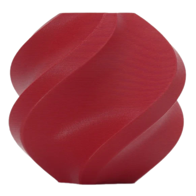 Філамент Bambu Lab PLA Matte Dark Red, 1.75мм, 1кг, темно-червоний