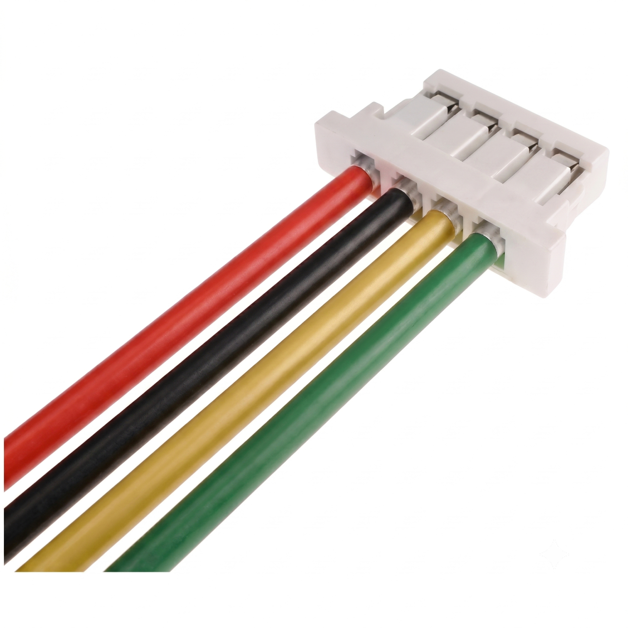 ПВХ кабель 30AWG 100мм із роз’ємом JST SH1.0 Female 4P