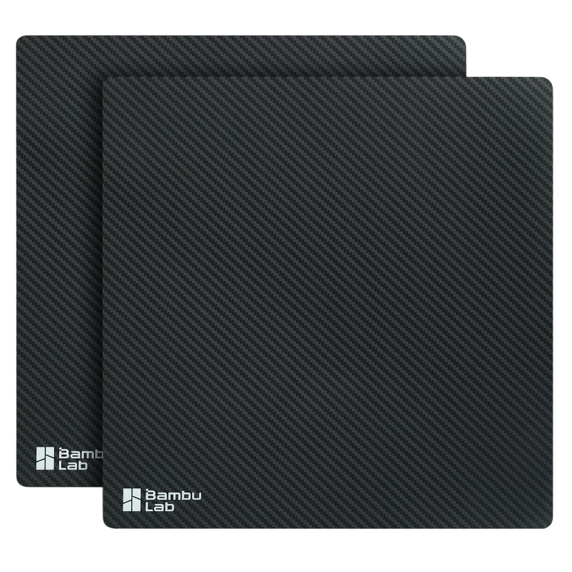Комплект плівок Bambu Lab Carbon Fiber Sheets для X1/ P1/ A1, текстуровані, (FAP017), 2шт.