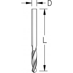 Свердло HSS стандартне вкорочене D3 L46 DRK0300