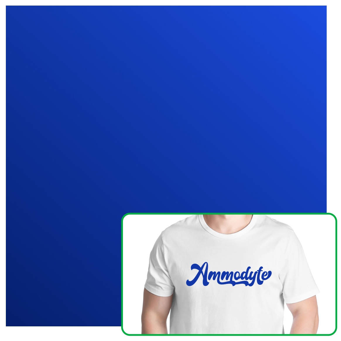 Вініловий лист Bambu Matte Heat Transfer Vinyl Sheet, 300*300мм, блакитний, 10шт.