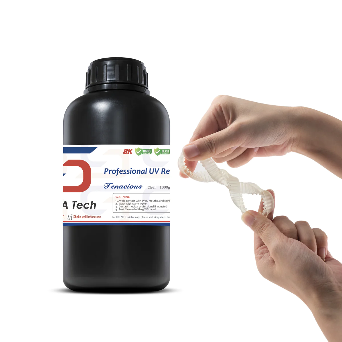 Clear 65D Tenacious -Flexible Resin