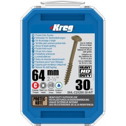 Саморізи для Kreg Jig® HD довжина 64мм 30шт