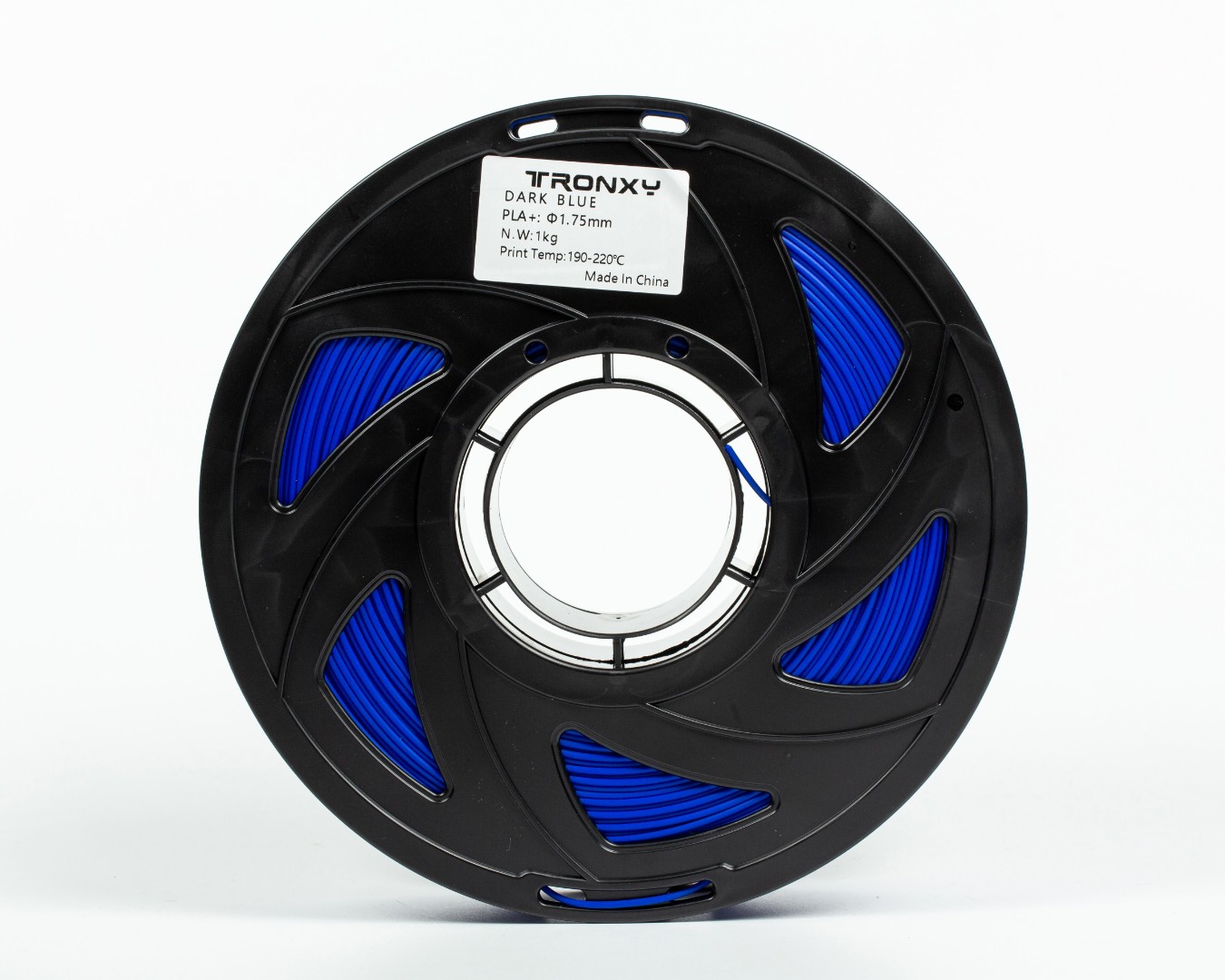 Темно-синій PLA (ПЛА) пластик філамент для 3D принтера 1кг, 1.75мм, 330м Tronxy Filament