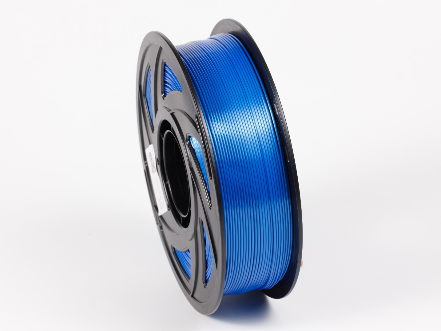 Синій Пла пластик Шелковый для 3D принтера | PLA SILK Blue 1кг | 1.75мм | 330м