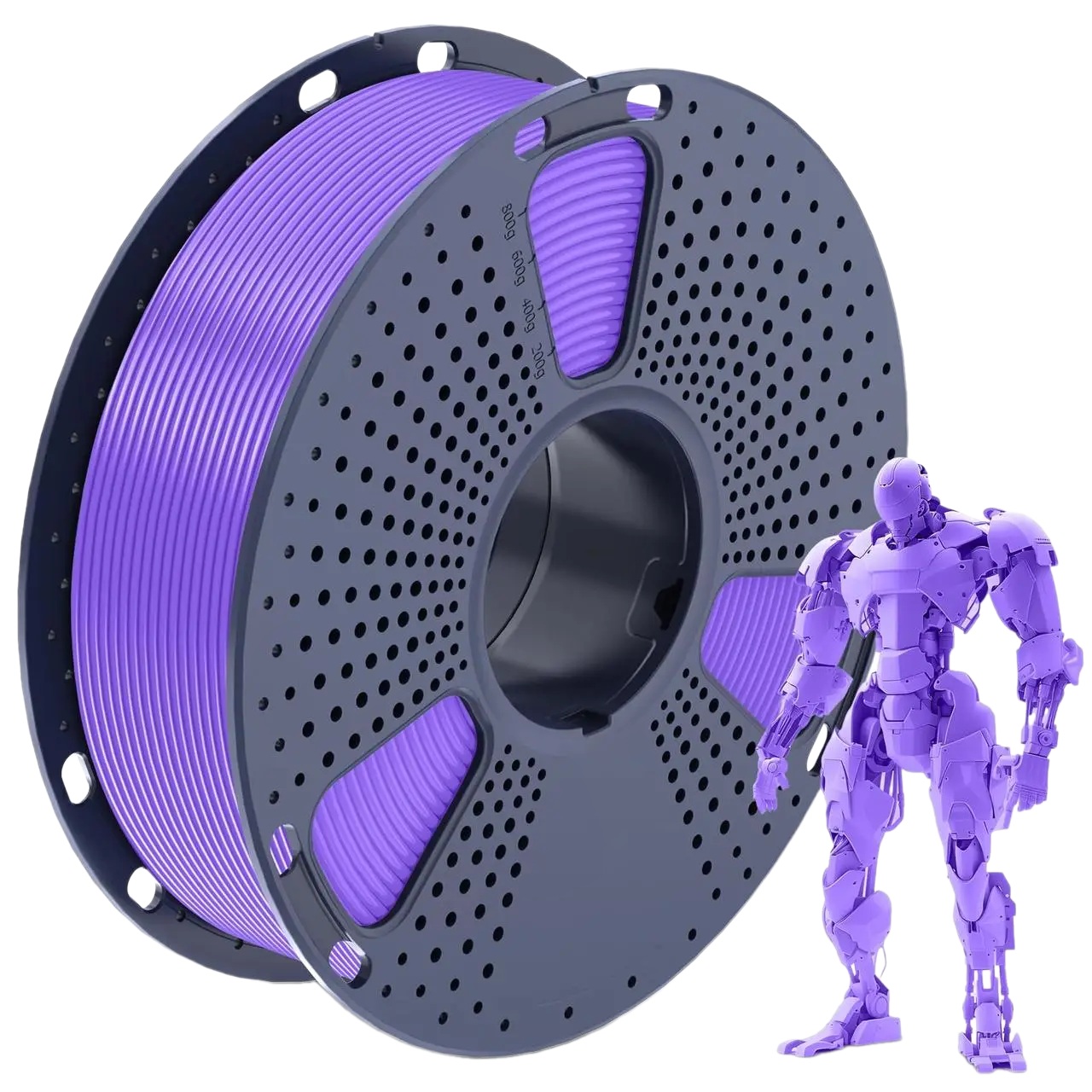 Філамент Sunlu PLA Purple, 1.75мм, 1кг, фіолетовий