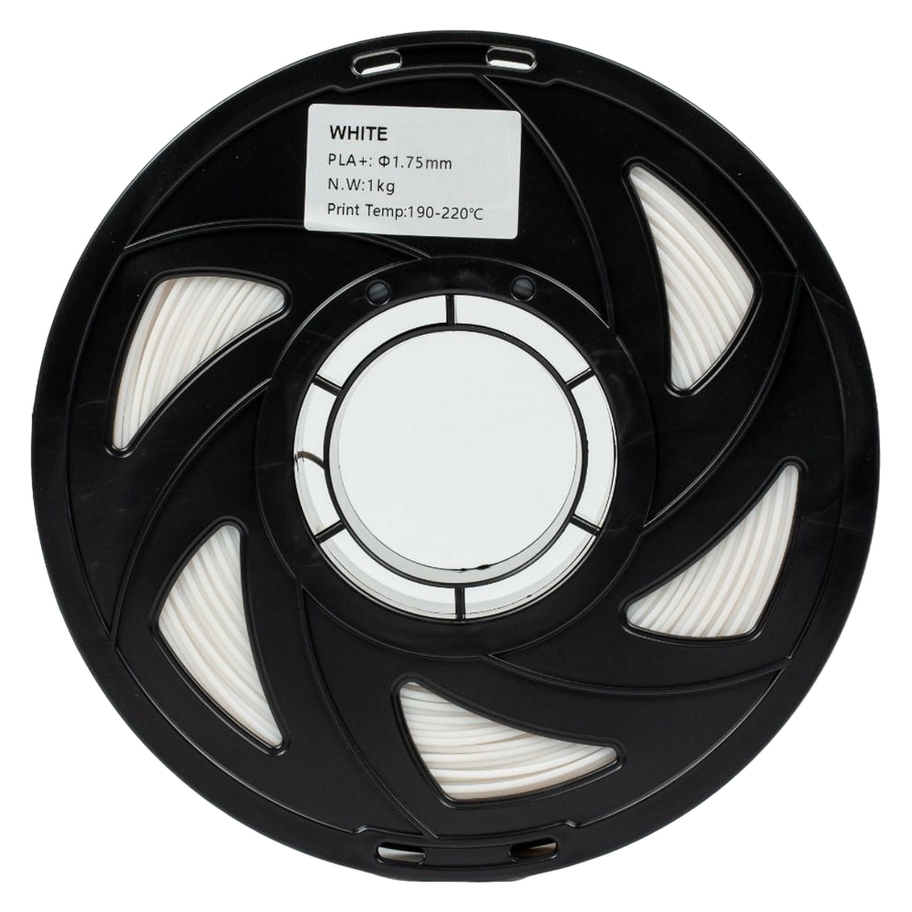 Філамент UA3D PLA+ White, 1.75мм, 1кг, білий