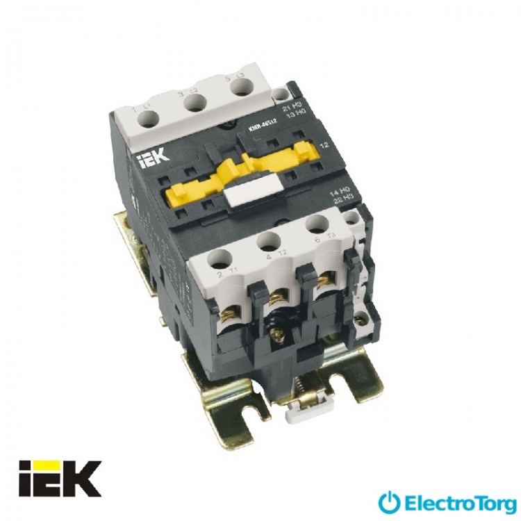 Контактор КМИ-49512 95А 380В/АС3 1з+1р (НО+НЗ) ИЭК (IEK)